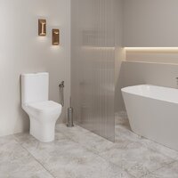 Унитаз напольный Lauter W236 2110236 + гигиенический душ Rinse 21GN4052BM - Превью изображения №10 — Интернет-магазин Time-Shop