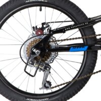 Детский велосипед Novatrack Shark 20 2020 20SS6D.SHARK.BK20 (черный) - Превью изображения №4 — Интернет-магазин Time-Shop