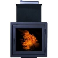 Банная печь ComfortProm Чугун 20м3 закрытая каменка, панорама - Превью изображения №3 — Интернет-магазин Time-Shop