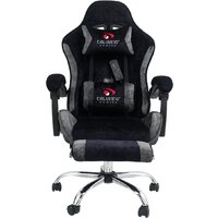 Игровое (геймерское) кресло Calviano Avanti Ultimato (black-grey fabric) - Превью изображения №2 — Интернет-магазин Time-Shop