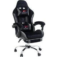 Игровое (геймерское) кресло Calviano Avanti Ultimato (black-grey fabric) - Превью изображения №9 — Интернет-магазин Time-Shop