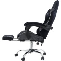 Игровое (геймерское) кресло Calviano Avanti Ultimato (black-grey fabric) - Превью изображения №6 — Интернет-магазин Time-Shop