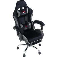 Игровое (геймерское) кресло Calviano Avanti Ultimato (black-grey fabric) - Превью изображения №10 — Интернет-магазин Time-Shop