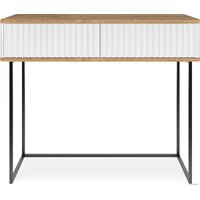 Консольный стол Shtabe Royal 5011 эко (белый/дуб кантри золотой/черный) - Превью изображения №10 — Интернет-магазин Time-Shop