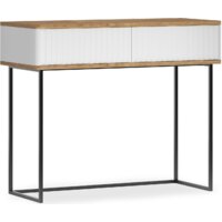 Консольный стол Shtabe Royal 5011 эко (белый/дуб кантри золотой/черный) - Превью изображения №9 — Интернет-магазин Time-Shop