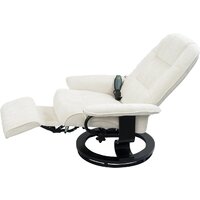 Массажное кресло Calviano 21 (бежевый плюш) - Превью изображения №5 — Интернет-магазин Time-Shop