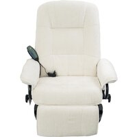 Массажное кресло Calviano 21 (бежевый плюш) - Превью изображения №3 — Интернет-магазин Time-Shop