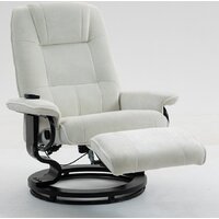 Массажное кресло Calviano 21 (бежевый плюш) - Превью изображения №9 — Интернет-магазин Time-Shop