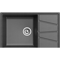 Кухонная мойка GranFest GF-V-780L (графит) - Превью изображения №2 — Интернет-магазин Time-Shop
