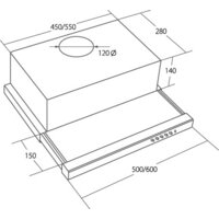 Кухонная вытяжка Akpo Light 60 WK-7 (нержавеющая сталь) - Превью изображения №2 — Интернет-магазин Time-Shop
