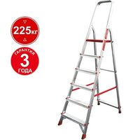 Новая высота NV 311 алюминиевая профессиональная 6 ступеней