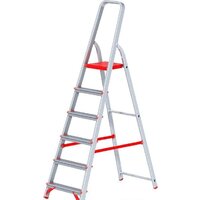 Лестница-стремянка Новая высота NV 311 алюминиевая профессиональная 6 ступеней - Превью изображения №2 — Интернет-магазин Time-Shop