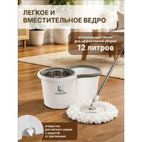 Швабра с отжимом Perfecto Linea AquaSpin 43-452521 - Превью изображения №11 — Интернет-магазин Time-Shop