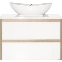  Style Line Тумба под умывальник Монако 80 (подвесная) - Превью изображения №2 — Интернет-магазин Time-Shop