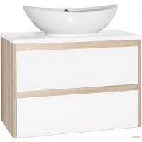 Style Line Тумба под умывальник Монако 80 (подвесная)