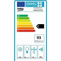 Кухонная вытяжка BEKO HCA 62640W - Превью изображения №7 — Интернет-магазин Time-Shop