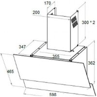 Кухонная вытяжка Schtoff Albina 60 (белый) - Превью изображения №9 — Интернет-магазин Time-Shop