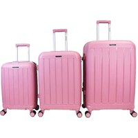 Чемодан-спиннер Mironpan 11197-2 (S, пыльно-розовый) - Превью изображения №4 — Интернет-магазин Time-Shop