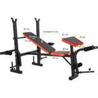 Силовая скамья Atlas Sport AS-1070 - Превью изображения №9 — Интернет-магазин Time-Shop