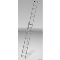 Лестница Новая высота NV 524 двухсекционная с тросовой тягой 2x12 ступеней - Превью изображения №2 — Интернет-магазин Time-Shop