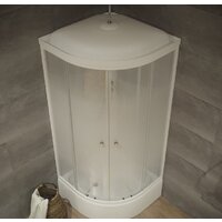 Душевая кабина Triton Лайт В 90x90 с душевым комплектом (градиент) - Превью изображения №3 — Интернет-магазин Time-Shop