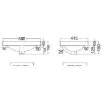 Умывальник Jaquar FLS-WHT-5601 - Превью изображения №3 — Интернет-магазин Time-Shop
