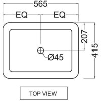 Умывальник Jaquar FLS-WHT-5601 - Превью изображения №2 — Интернет-магазин Time-Shop