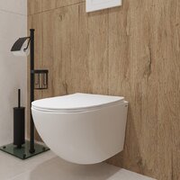 Унитаз подвесной Lauter Sulzdorf + GROHE Rapid SL 38772001 + панель GROHE 37131000 (белый с микролифтом) - Превью изображения №17 — Интернет-магазин Time-Shop