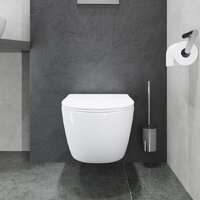 Унитаз подвесной Lauter Sulzdorf + GROHE Rapid SL 38772001 + панель GROHE 37131000 (белый с микролифтом) - Превью изображения №7 — Интернет-магазин Time-Shop