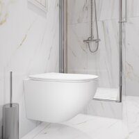 Унитаз подвесной Lauter Sulzdorf + GROHE Rapid SL 38772001 + панель GROHE 37131000 (белый с микролифтом) - Превью изображения №12 — Интернет-магазин Time-Shop