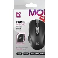 Мышь Defender Prime MB-053 (черный) - Превью изображения №7 — Интернет-магазин Time-Shop