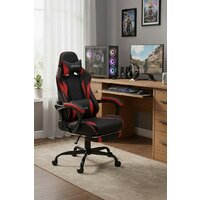 Игровое (геймерское) кресло Arvento Primo (черный/красный) - Превью изображения №8 — Интернет-магазин Time-Shop