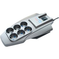 ZIS Pilot XPro 6 розеток, 3 м, серебристый