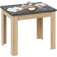 Кухонный стол Трия Промо тип 3 (дуб крафт золотой/ателье темное) - Превью изображения №3 — Интернет-магазин Time-Shop