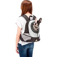 Рюкзак-переноска Ferplast Kangoo L (серый) - Превью изображения №2 — Интернет-магазин Time-Shop