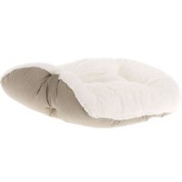 Лежак Ferplast Dandy F 95 (с мехом, черный/белый) - Превью изображения №2 — Интернет-магазин Time-Shop