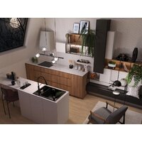 Кухонная мойка Deante Magnetic ZRM T503 (антрацитовый металлик) - Превью изображения №4 — Интернет-магазин Time-Shop