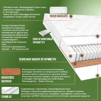 Матрас ЭОС Идеал 1а/2 120x200+Samsara Листья 2сп 200-27 - Превью изображения №13 — Интернет-магазин Time-Shop