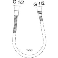 Гигиенический душ Ideal Standard BD125AA - Превью изображения №7 — Интернет-магазин Time-Shop
