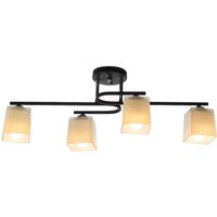 Люстра средней высоты Aitin Pro НПБ 02-4x60-101 N6194/4 (черный/хром) - Превью изображения №2 — Интернет-магазин Time-Shop