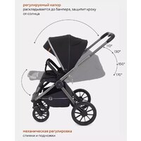 Универсальная коляска Rant Falcon RA097 (2 в 1, черный) - Превью изображения №26 — Интернет-магазин Time-Shop