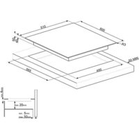 Варочная панель Smeg SE364ETBM - Превью изображения №2 — Интернет-магазин Time-Shop