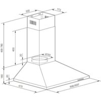Кухонная вытяжка Graude DHP 50.0 W - Превью изображения №2 — Интернет-магазин Time-Shop