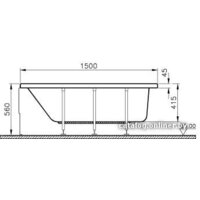 Ванна Vitra Neon 150x70 [52510001000] - Превью изображения №2 — Интернет-магазин Time-Shop