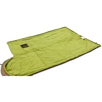 Спальный мешок AlexikA Summer Plus (оливковый, молния слева) - Превью изображения №3 — Интернет-магазин Time-Shop