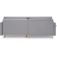 Угловой диван Mio Tesoro Дублин 497 (светло-серый 841) - Превью изображения №10 — Интернет-магазин Time-Shop