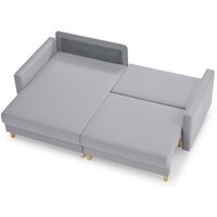 Угловой диван Mio Tesoro Дублин 497 (светло-серый 841) - Превью изображения №7 — Интернет-магазин Time-Shop