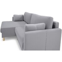 Угловой диван Mio Tesoro Дублин 497 (светло-серый 841) - Превью изображения №4 — Интернет-магазин Time-Shop