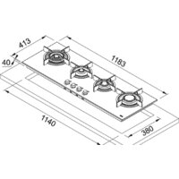 Варочная панель Franke FHCR 1204 3G TC HE XA C - Превью изображения №2 — Интернет-магазин Time-Shop