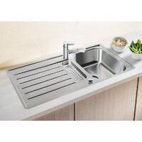 Кухонная мойка Blanco Lantos 5 S-IF 517281 (нержавеющая сталь) - Превью изображения №2 — Интернет-магазин Time-Shop